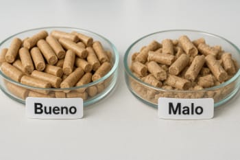 Calidad del pellet de madera: Indicadores técnicos, ensayos y cómo detectar un mal pellet