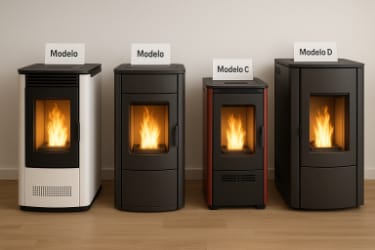 Mejores marcas de estufas de pellet en España 2025