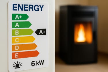 ¿Qué significa que una estufa tenga clase energética A+?